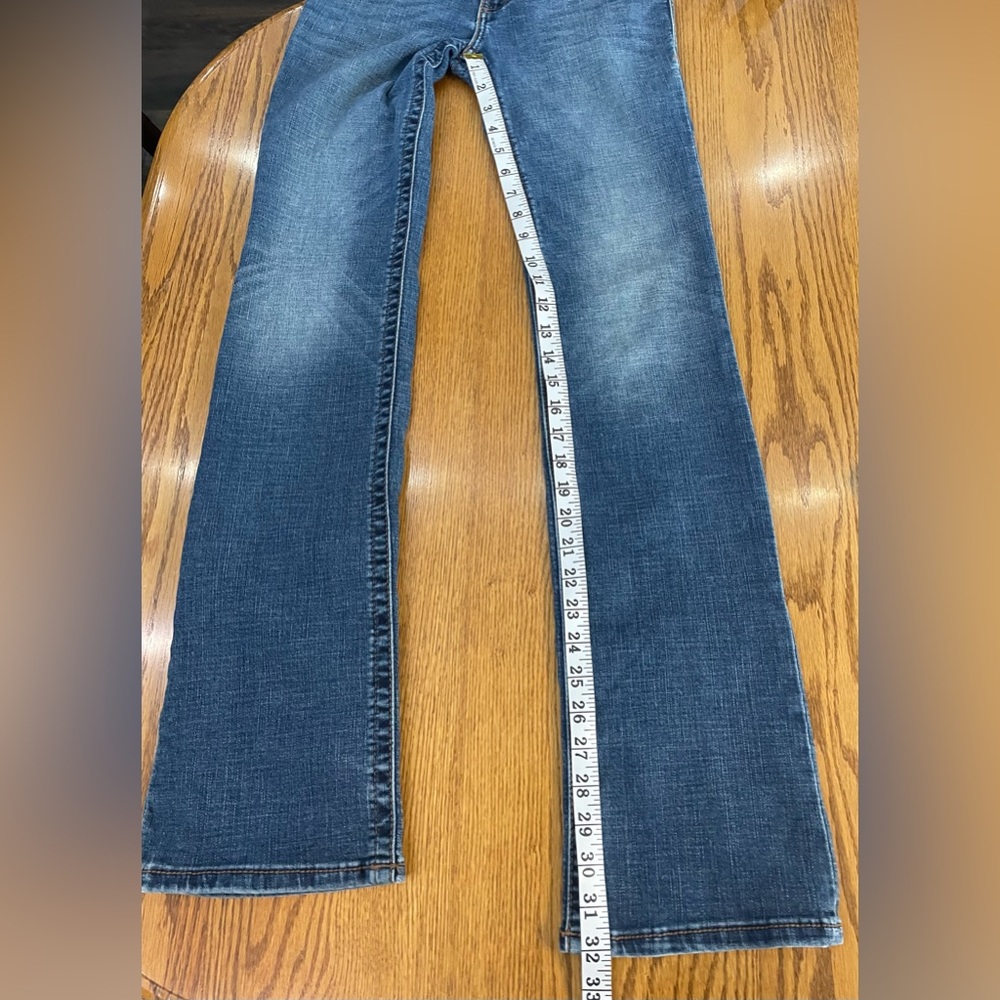 Wrangler Willow Ultimate Riding Boot Cut Jeans- size 1/34 - Picture 8 of 13